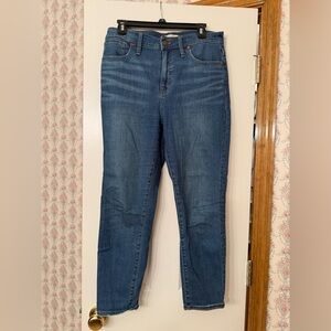 Madewell High-Rise Curvy Crop Jean
